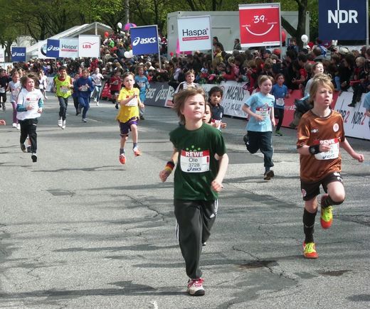 Das Zehntel Haspa-Hamburg-Marathon Jugendlauf