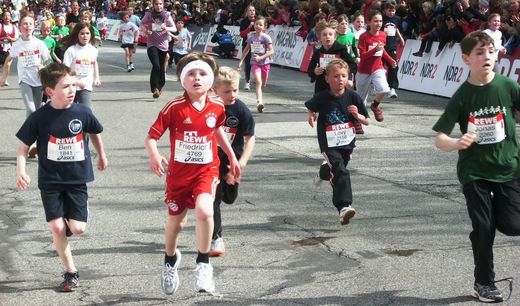 Das Zehntel Haspa-Hamburg-Marathon Jugendlauf