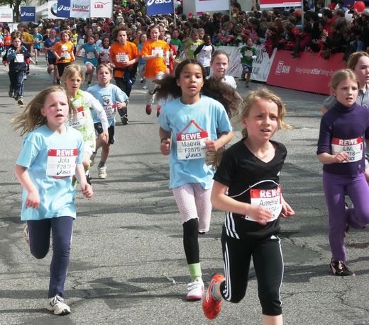 Das Zehntel Haspa-Hamburg-Marathon Jugendlauf