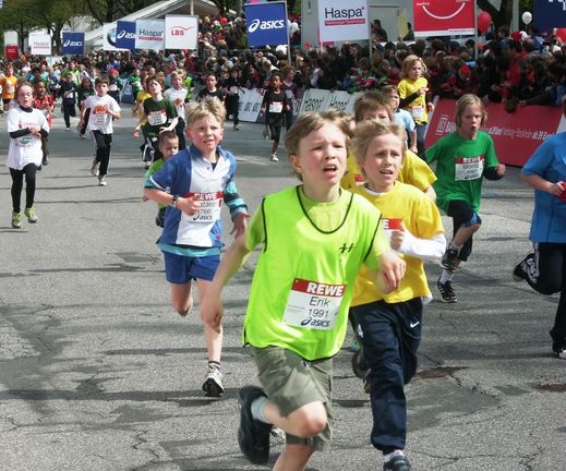 Das Zehntel Haspa-Hamburg-Marathon Jugendlauf