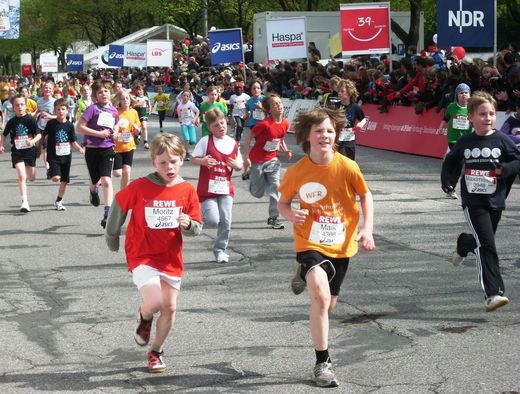 Das Zehntel Haspa-Hamburg-Marathon Jugendlauf