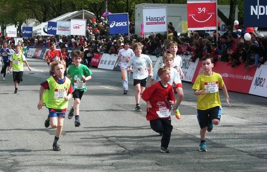 Das Zehntel Haspa-Hamburg-Marathon Jugendlauf