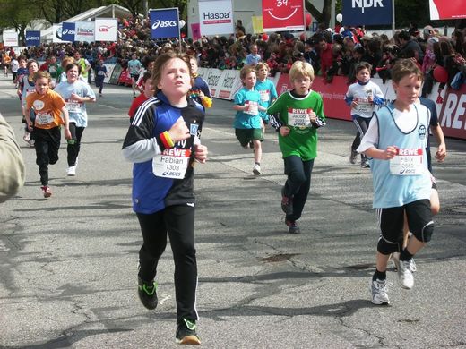 Das Zehntel Haspa-Hamburg-Marathon Jugendlauf