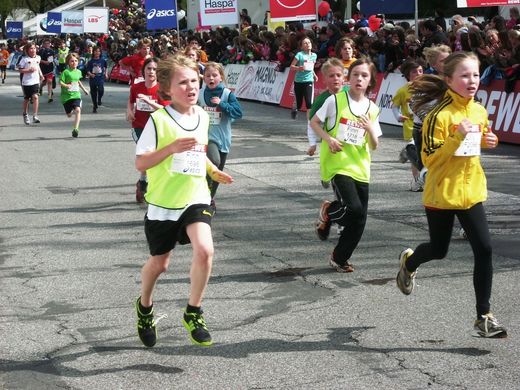 Das Zehntel Haspa-Hamburg-Marathon Jugendlauf