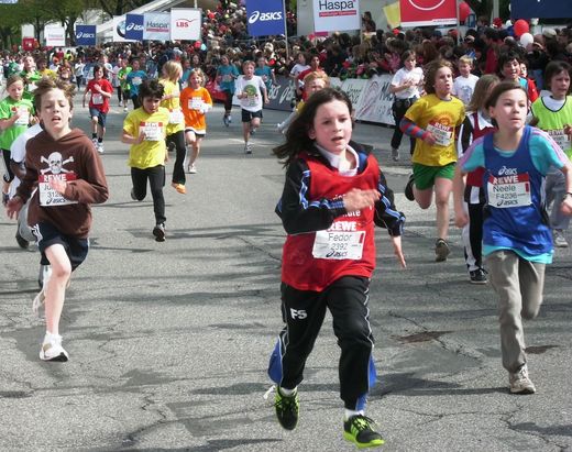 Das Zehntel Haspa-Hamburg-Marathon Jugendlauf