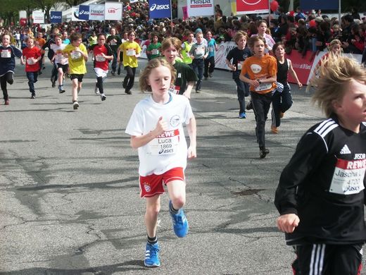 Das Zehntel Haspa-Hamburg-Marathon Jugendlauf