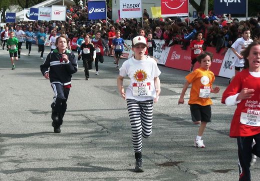 Das Zehntel Haspa-Hamburg-Marathon Jugendlauf