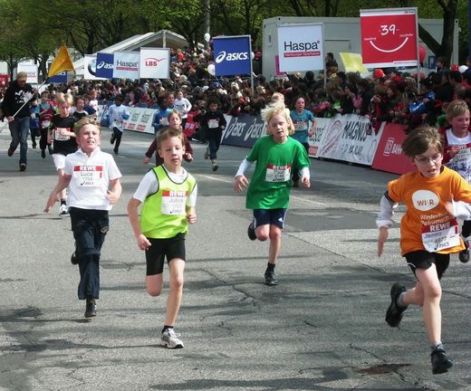 Das Zehntel Haspa-Hamburg-Marathon Jugendlauf