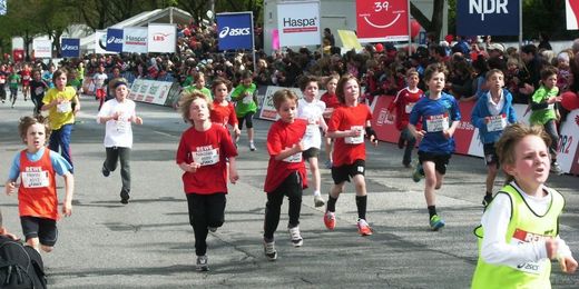 Das Zehntel Haspa-Hamburg-Marathon Jugendlauf