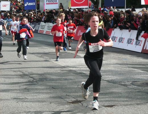 Das Zehntel Haspa-Hamburg-Marathon Jugendlauf