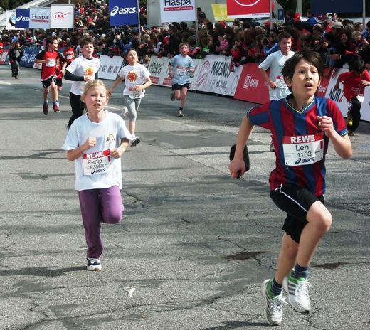 Das Zehntel Haspa-Hamburg-Marathon Jugendlauf