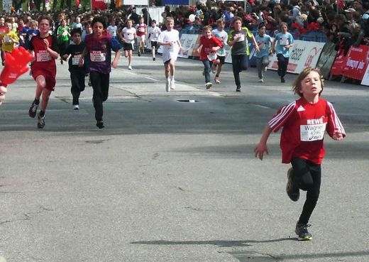 Das Zehntel Haspa-Hamburg-Marathon Jugendlauf