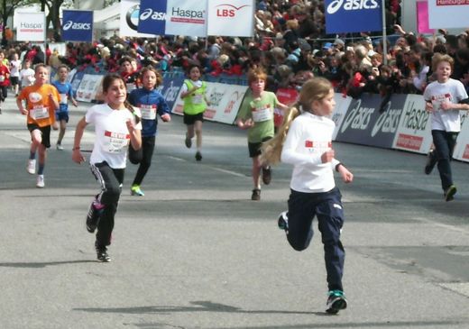 Das Zehntel Haspa-Hamburg-Marathon Jugendlauf