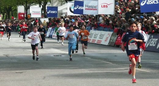 Das Zehntel Haspa-Hamburg-Marathon Jugendlauf