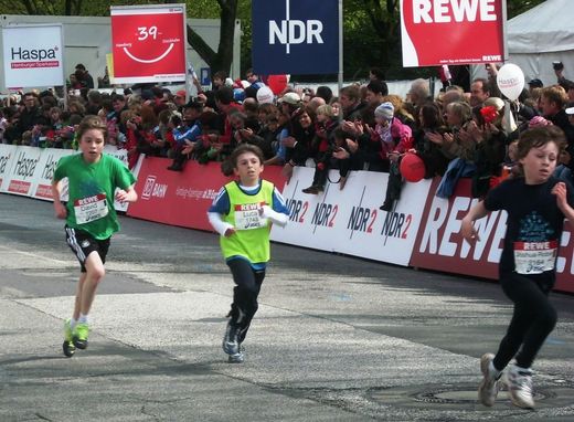 Das Zehntel Haspa-Hamburg-Marathon Jugendlauf