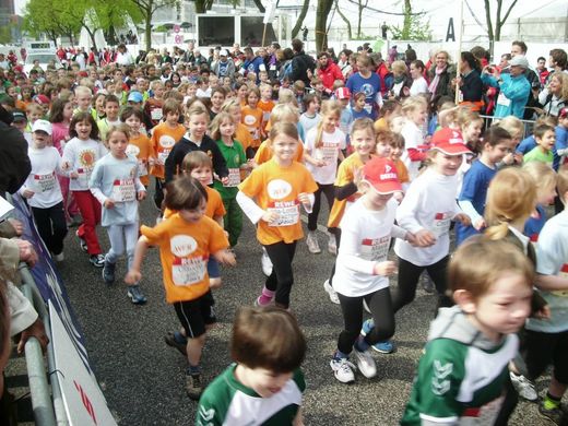 Das Zehntel Haspa-Hamburg-Marathon Jugendlauf