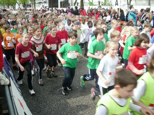 Das Zehntel Haspa-Hamburg-Marathon Jugendlauf