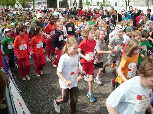 Das Zehntel Haspa-Hamburg-Marathon Jugendlauf