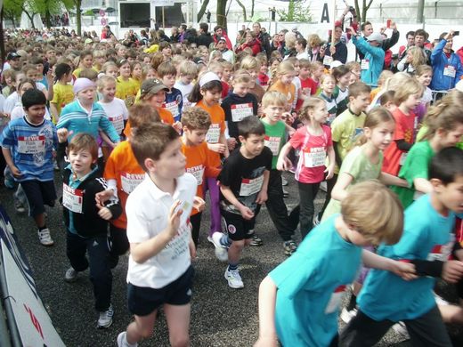 Das Zehntel Haspa-Hamburg-Marathon Jugendlauf