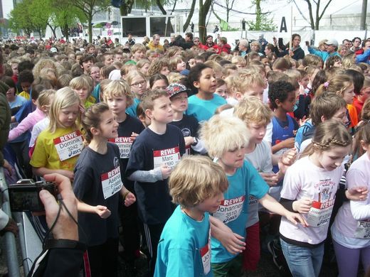 Das Zehntel Haspa-Hamburg-Marathon Jugendlauf