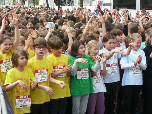 Das Zehntel Haspa-Hamburg-Marathon Jugendlauf