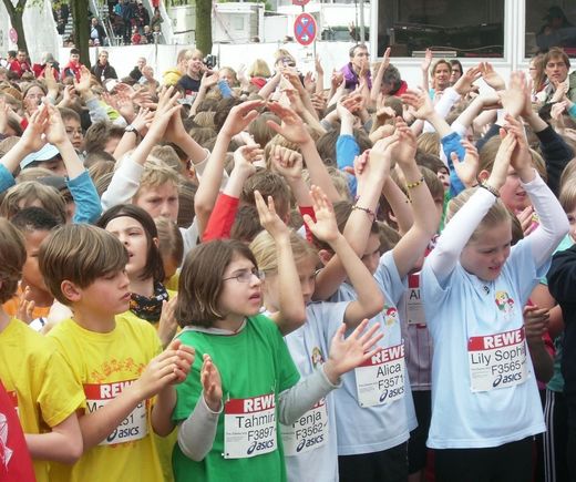 Das Zehntel Haspa-Hamburg-Marathon Jugendlauf