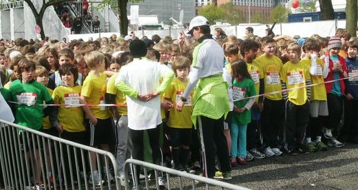 Das Zehntel Haspa-Hamburg-Marathon Jugendlauf