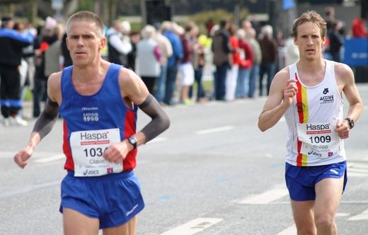 Marathon Hamburg 2012: Lufer mit der Startnummer 1009