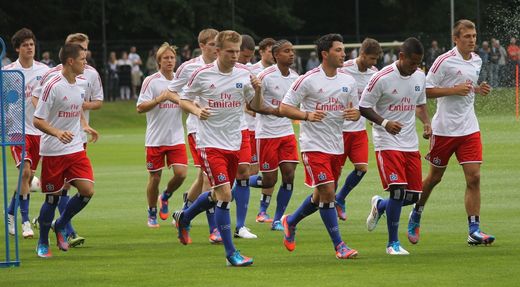 Aufwärmrunde zum Trainingsstart 2012-2013