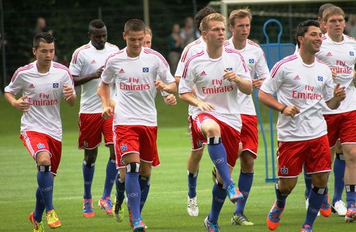 Erstes HSV-Training 2012-2013