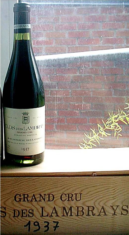 Seltener Wein aus Burgund aus Morey St.Denis