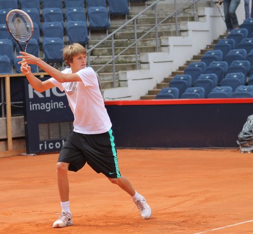 Alexander Zverev bei der Vorhand