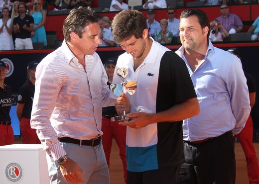 Finalist Federico Delbonis aus Argentinien