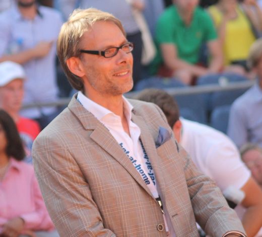 Stadionsprecher Björn Sassenroth