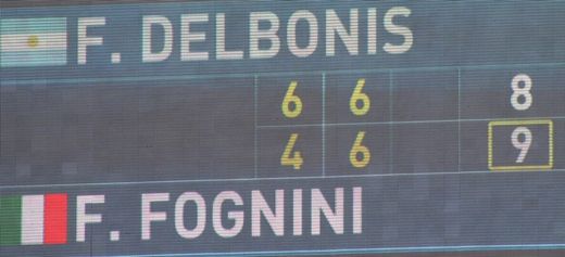 Satzball Fognini