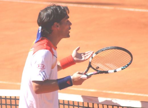 Fabio Fognini debattiert