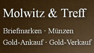 Molwitz & Treff  Briefmarken- und Mnzen-Handelshaus  Gegrndet 1945