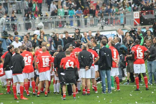Nach dem Spiel 9. Tag der Legenden
