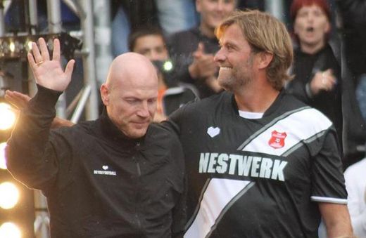 Matthias Sammer und Jrgen Klopp 9. Tag der Legenden