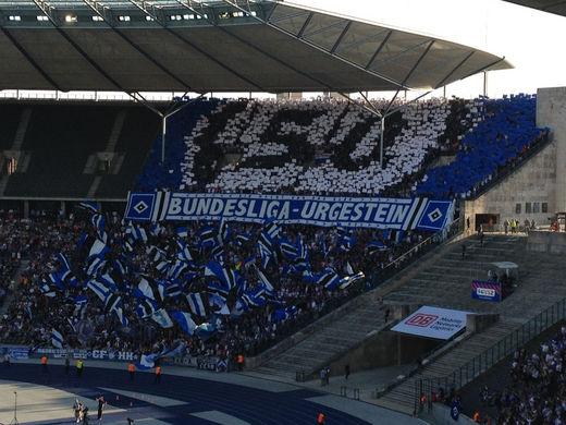 HSV Choreographie Bundesliga Urgestein