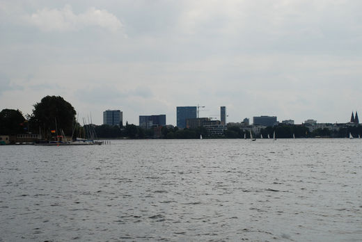 Hochhuser Berliner Tor und Auenalster