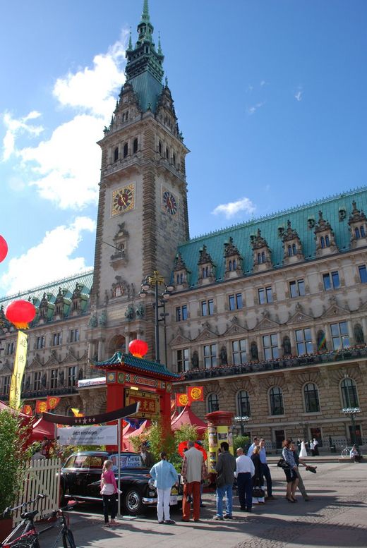 Chinatown mit Rathaus