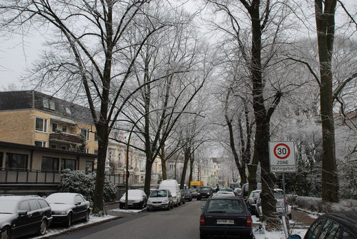 Winterliche Krnerstrasse