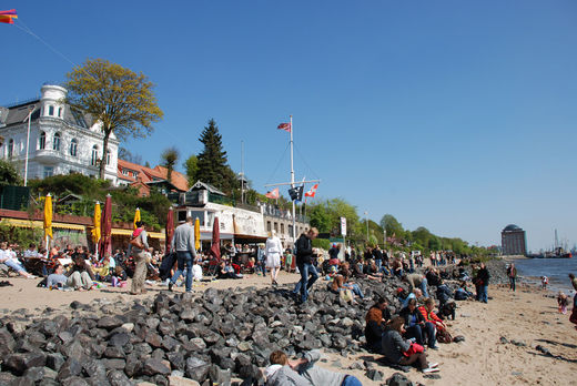 Die Strandperle und ihre Besucher