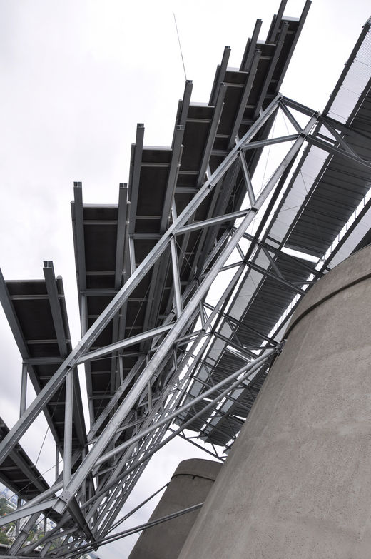 Photovoltaikanlage auf dem Energiebunker