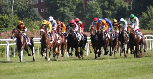 Fight nach dem Start - IDEE 145. Deutsches Derby