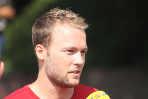 Trainingsauftakt HSV Handball, Neuzugang Kevin Schmidt