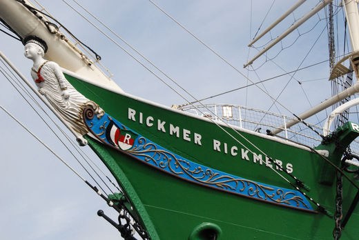 Bug der Rickmer Rickmers