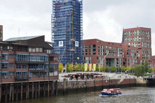 Barkasse Magdeburger Hafen Hafencity