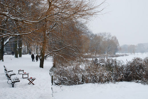 Winter an der Aussenalster 2010